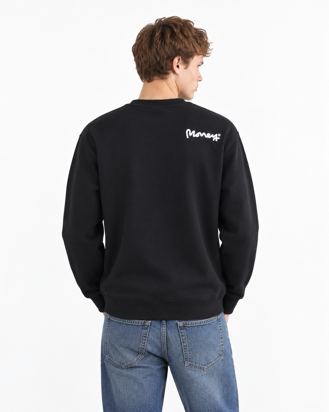 Money Sport Ape Crew Sweat  Black