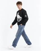 Money Sport Ape Crew Sweat  Black