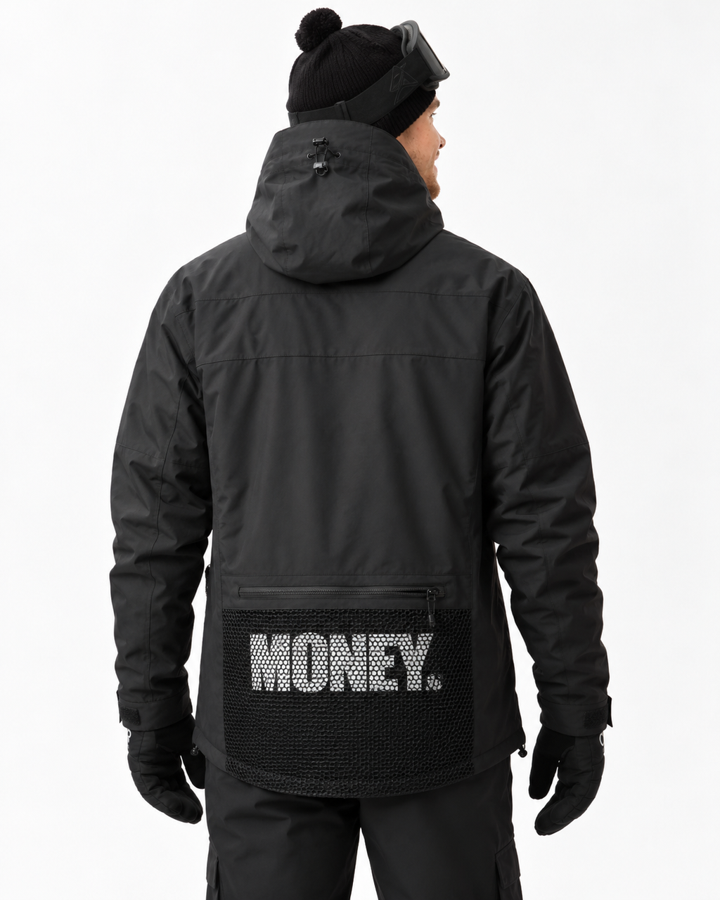 Money Venzon Mesh Jacket Black