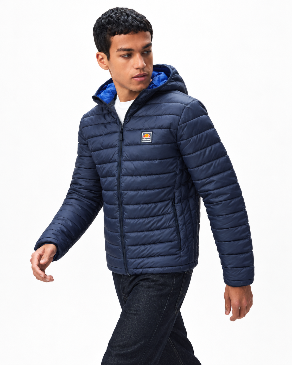 Mens Ellesse Revuelto Jacket Navy