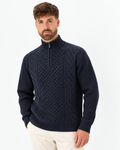 Soulstar Halfzip  Rock  Knit Navy