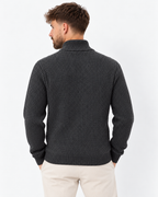 Soulstar half zip Rock Knit Grey