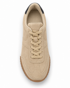 Duck & Cover Mens Seralith Suede Trainers – Beige