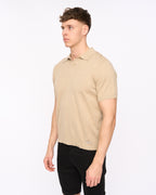 Dedham Knit Polo Stone