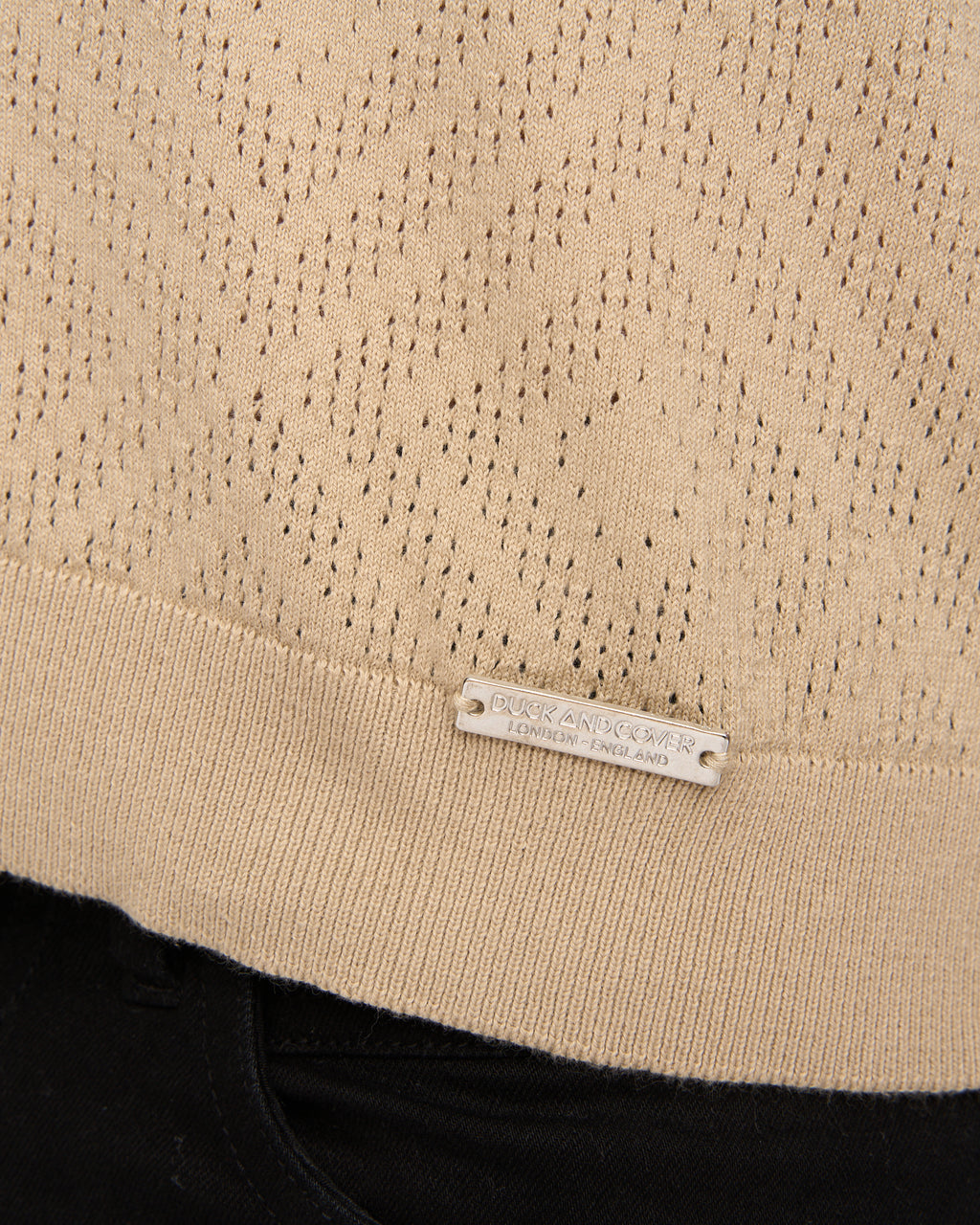 Dedham Knit Polo Stone