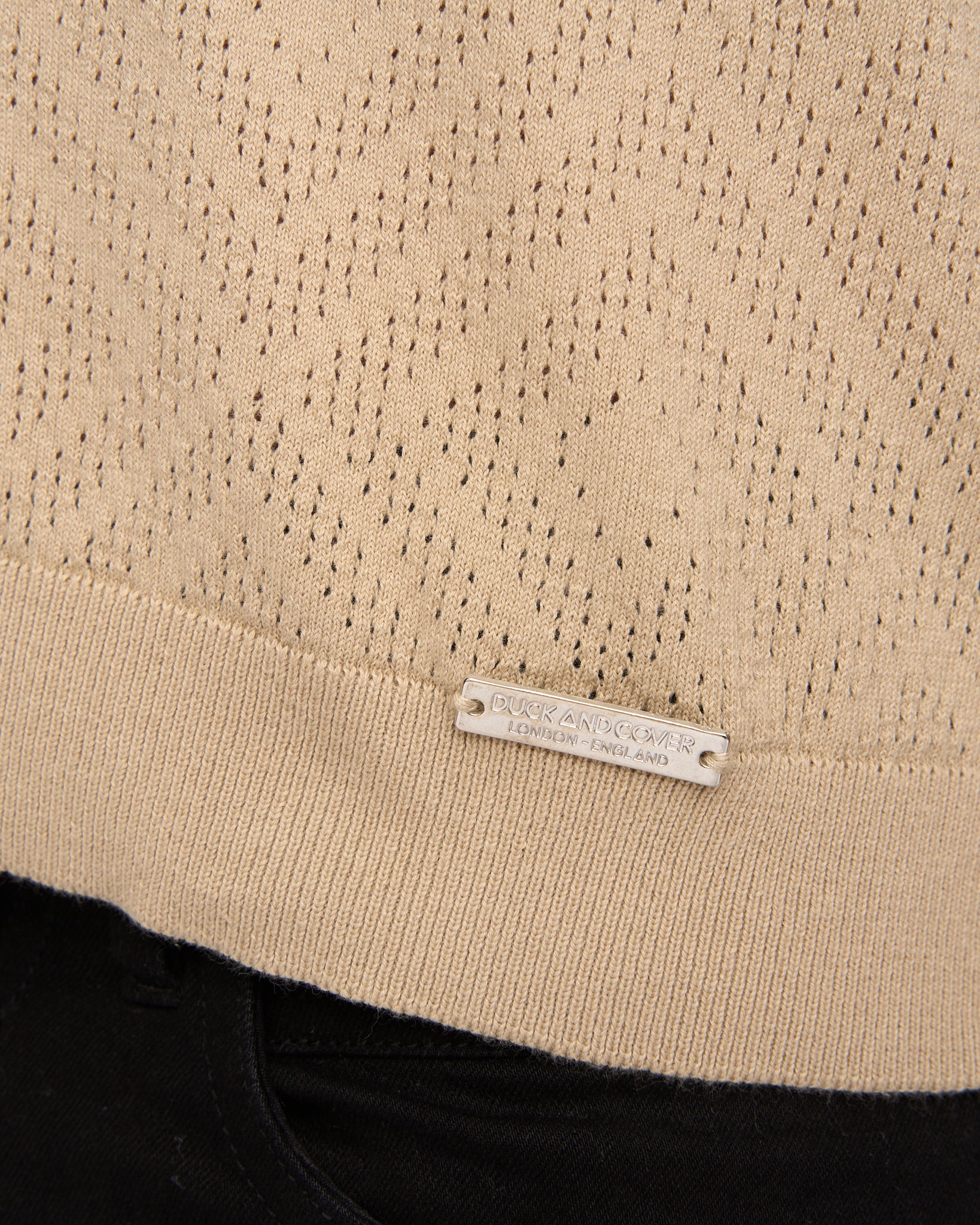Dedham Knit Polo Stone