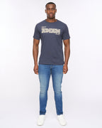 Duck and Cover Mens Trentmore T-Shirt Navy