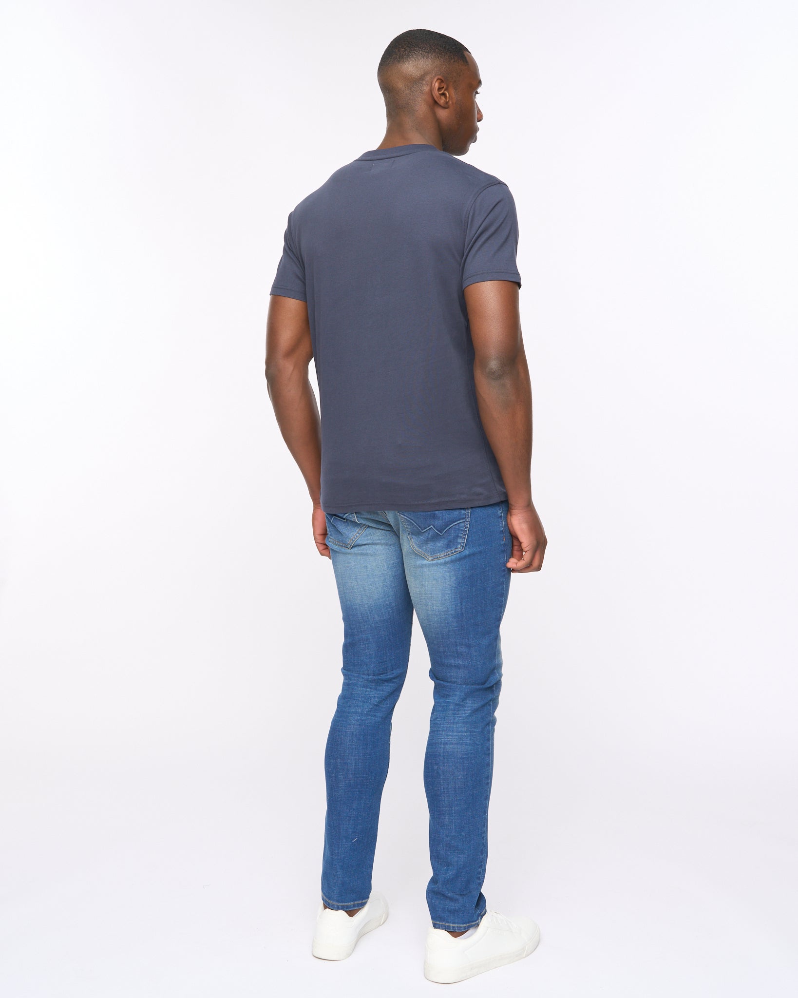 Duck and Cover Mens Trentmore T-Shirt Navy