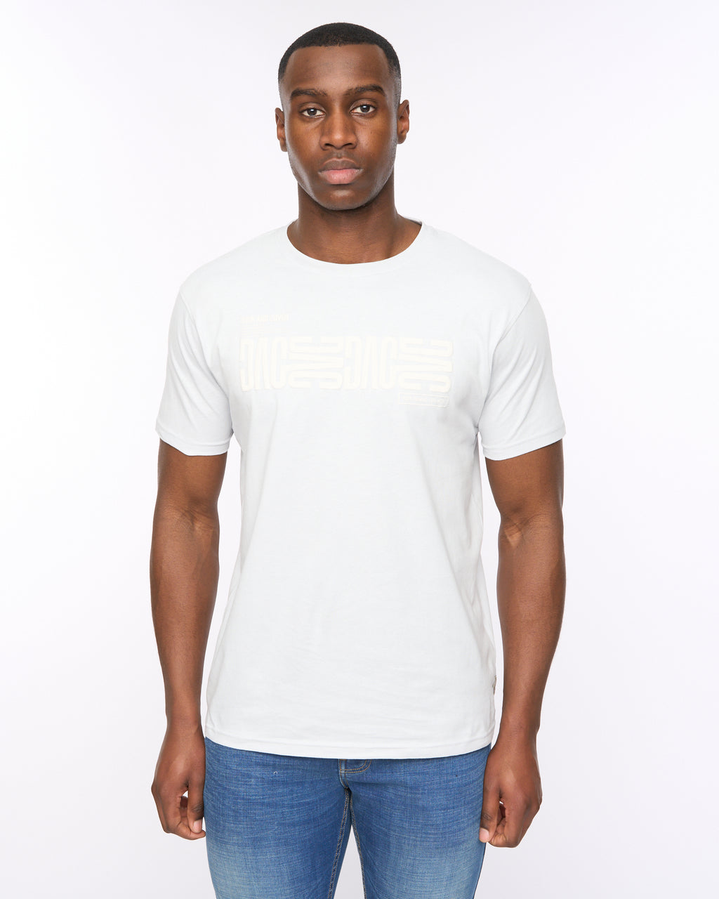 Duck and Cover Mens Trentmore T-Shirt Light Blue
