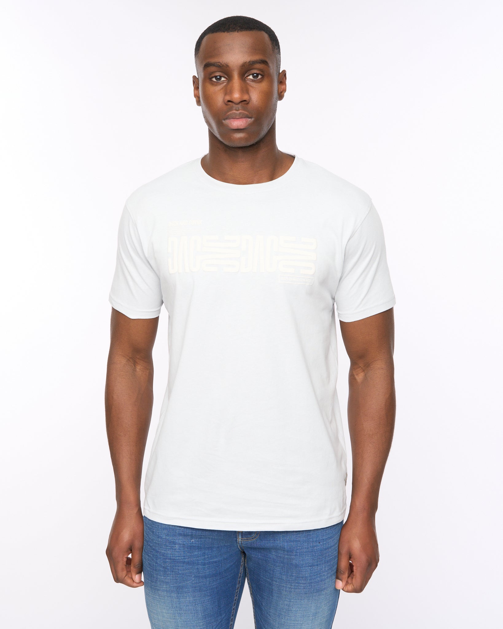 Duck and Cover Mens Trentmore T-Shirt Light Blue
