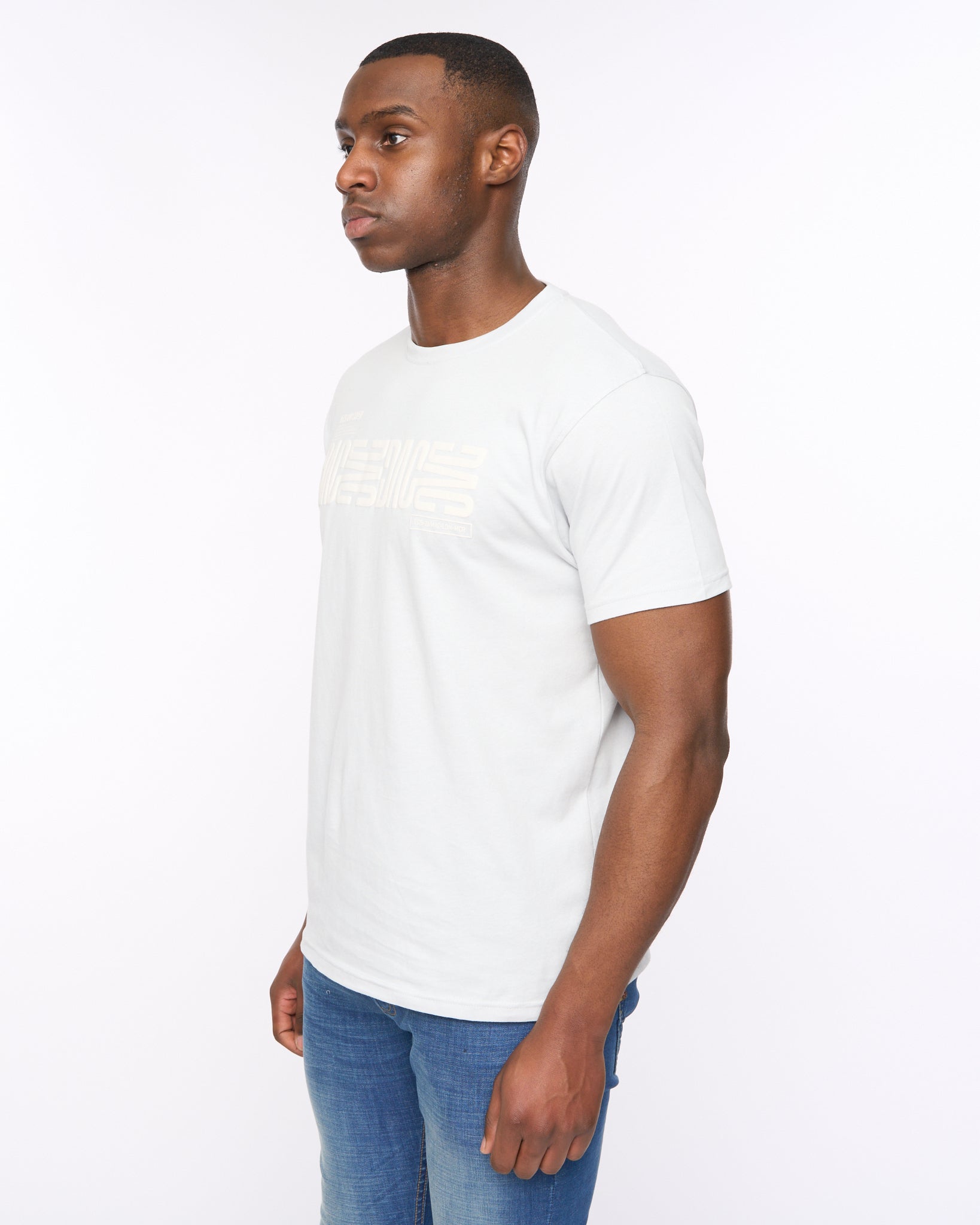 Duck and Cover Mens Trentmore T-Shirt Light Blue