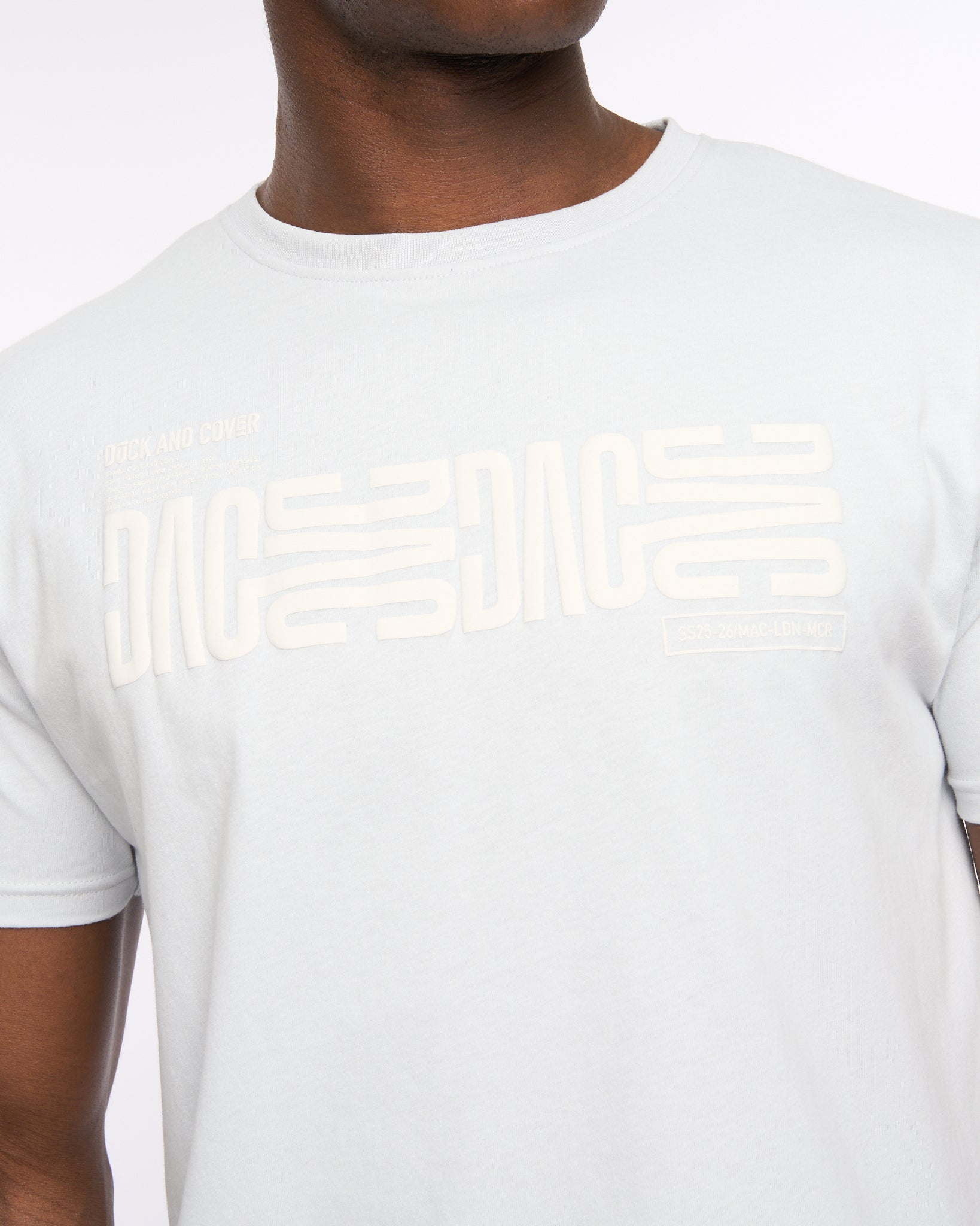 Duck and Cover Mens Trentmore T-Shirt Light Blue