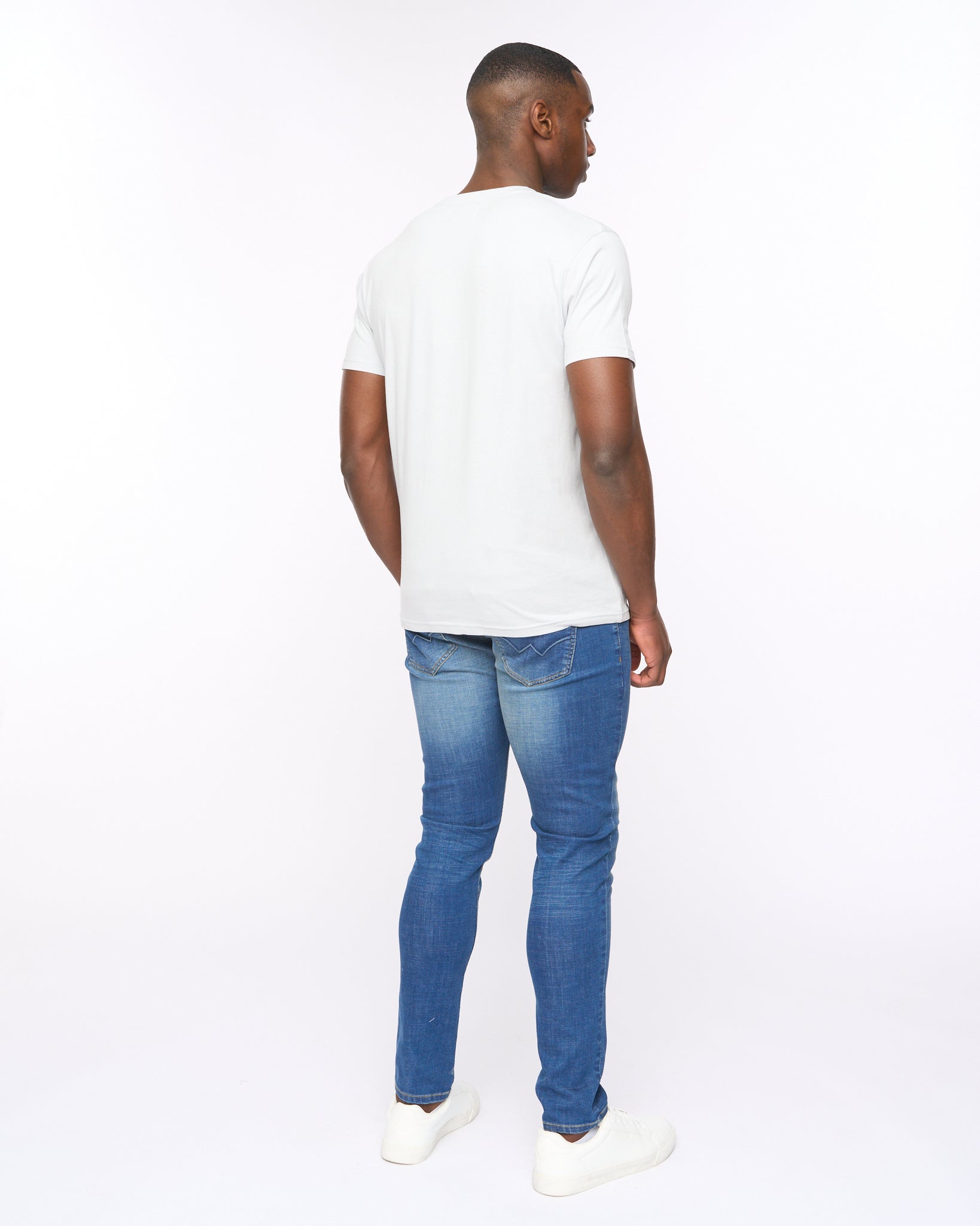 Duck and Cover Mens Trentmore T-Shirt Light Blue