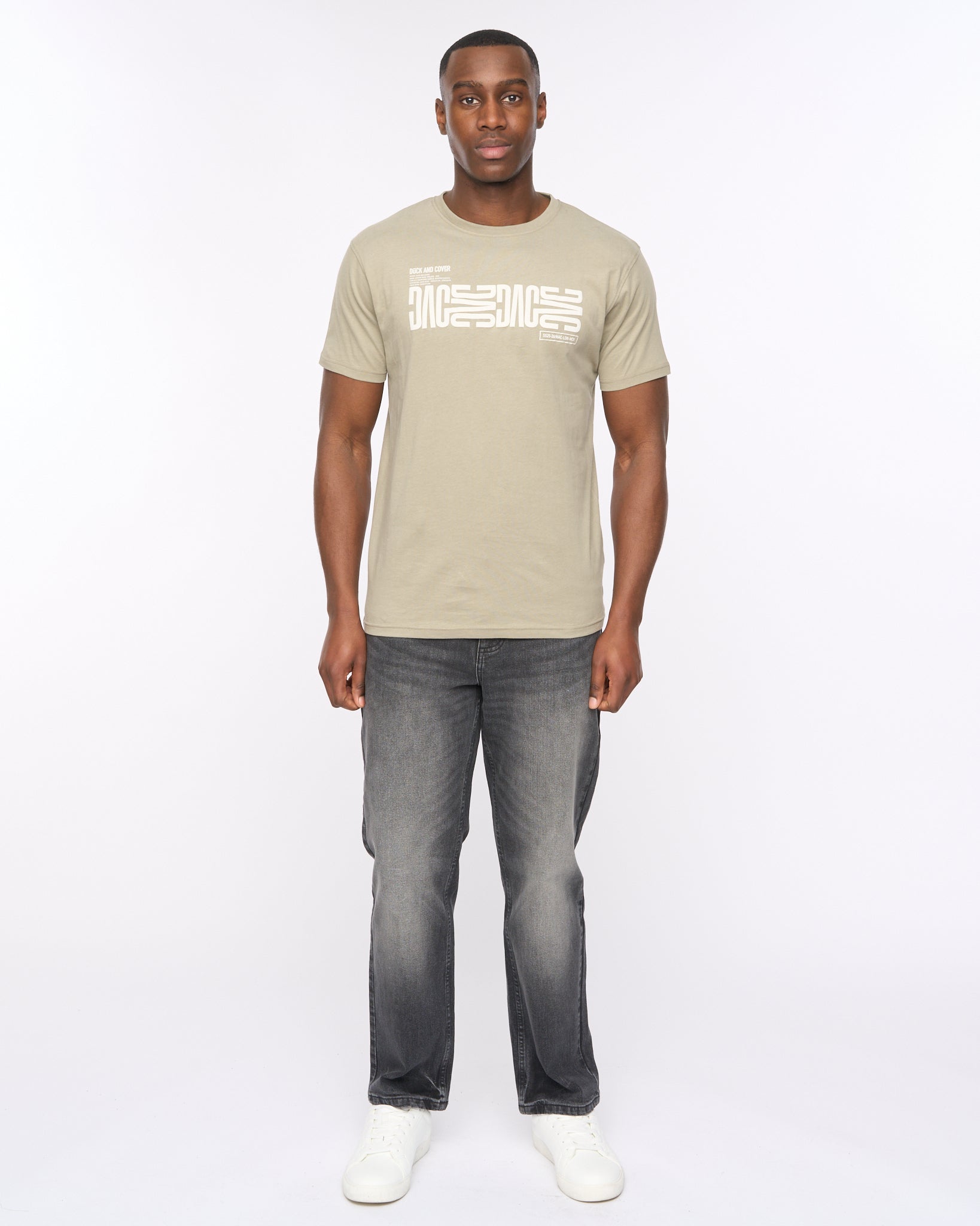 Duck and Cover Mens Trentmore T-Shirt Sage