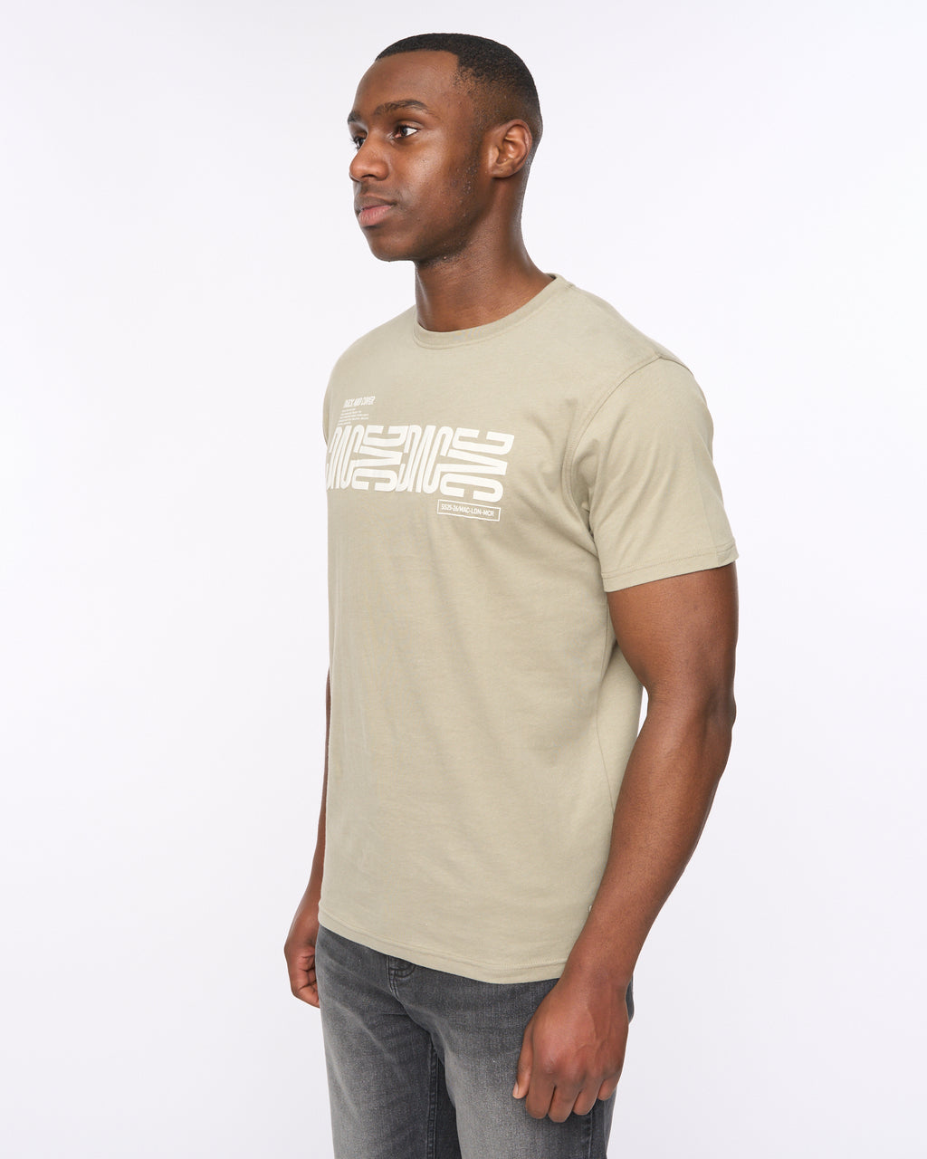 Duck and Cover Mens Trentmore T-Shirt Sage