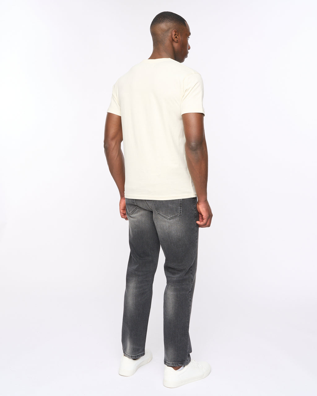 Duck and Cover Mens Chamche T-Shirt  Off White