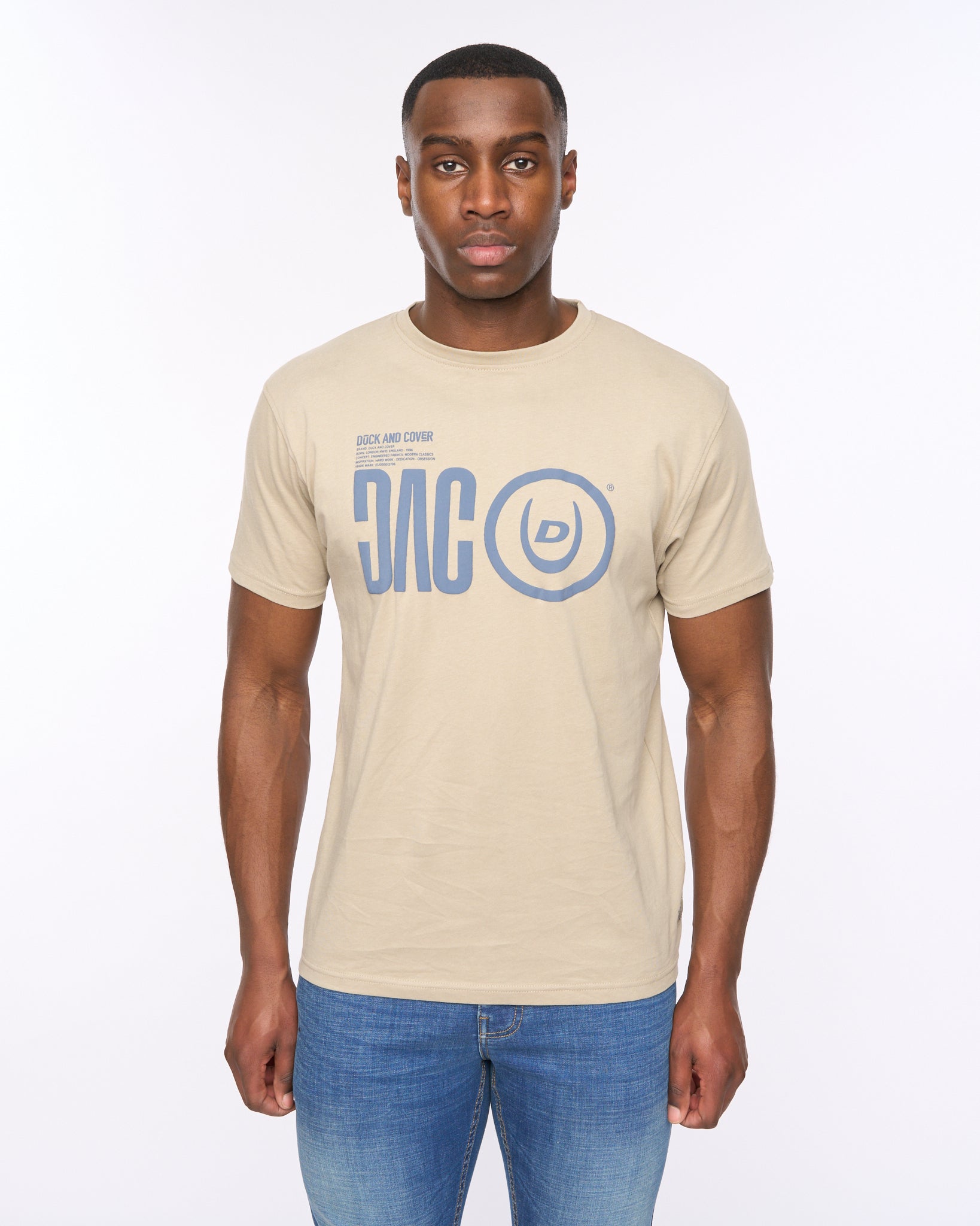 Duck and Cover Dacstee T-Shirt (Light Sage)