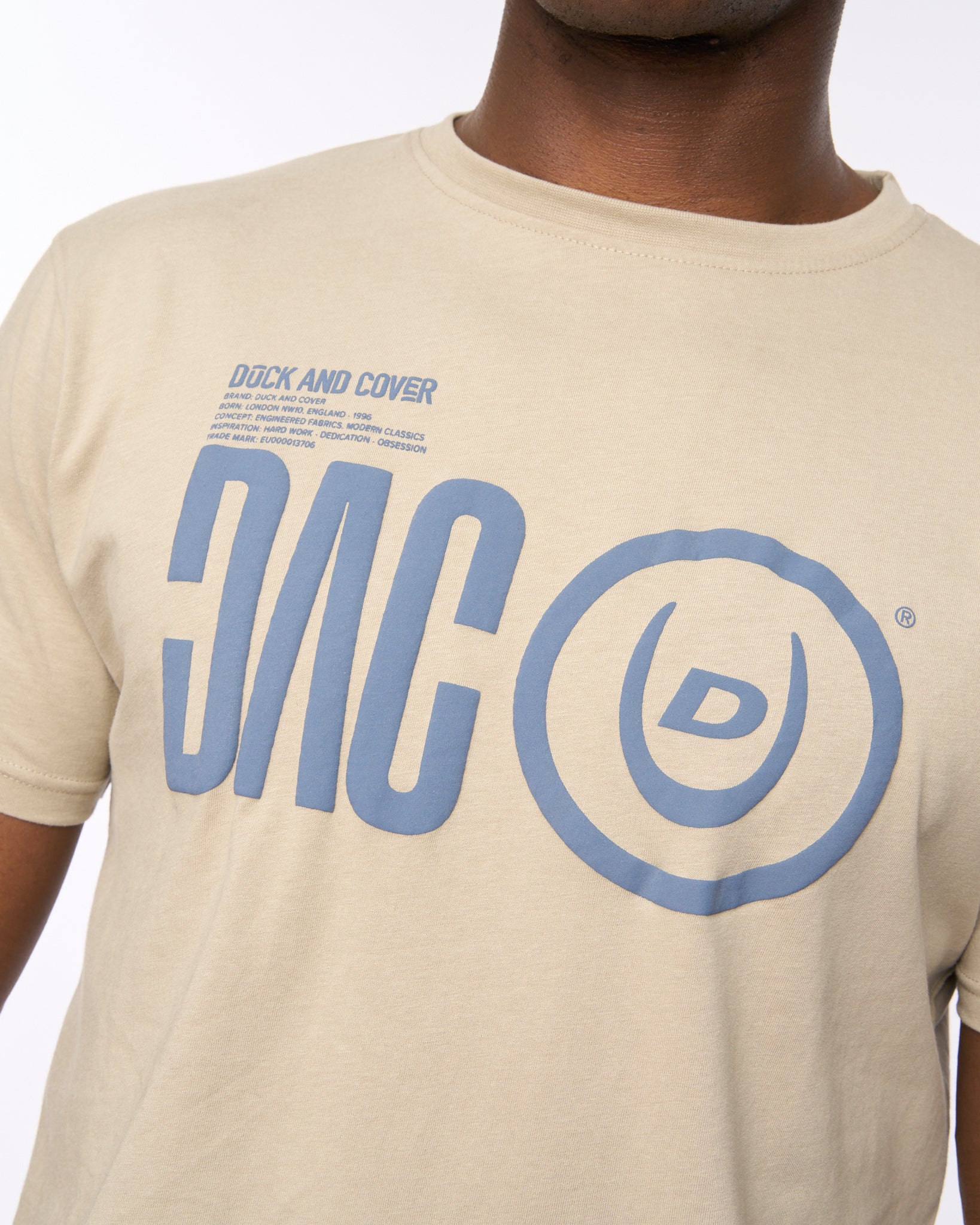 Duck and Cover Dacstee T-Shirt (Light Sage)