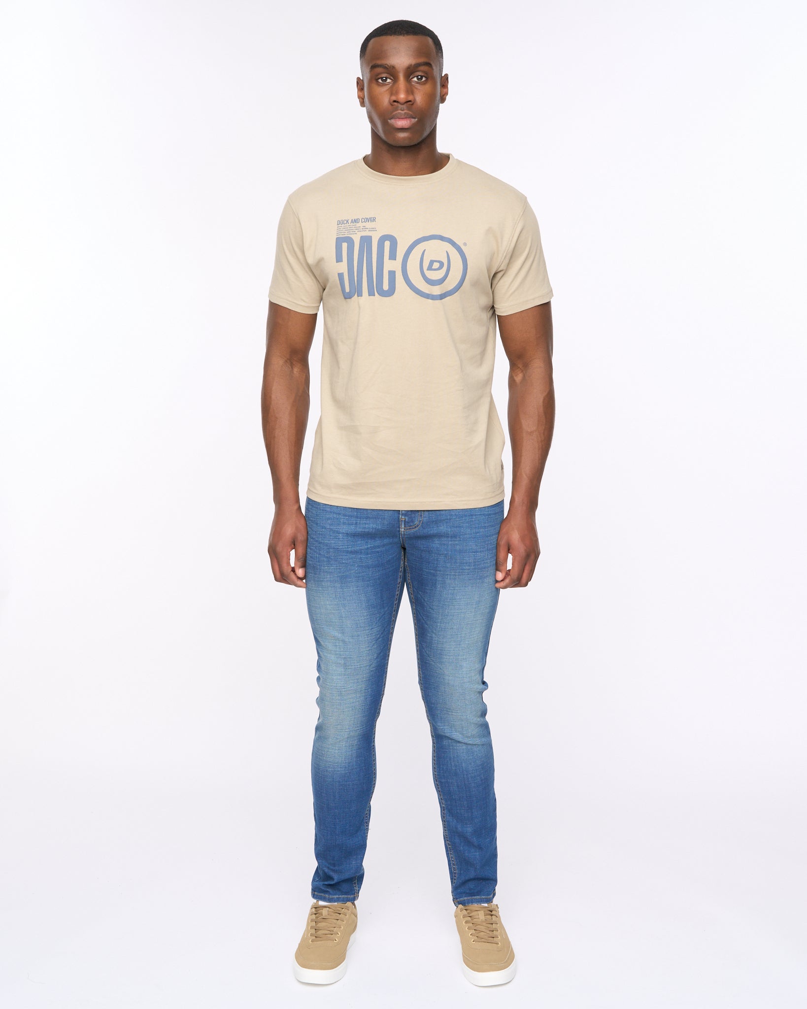 Duck and Cover Dacstee T-Shirt (Light Sage)