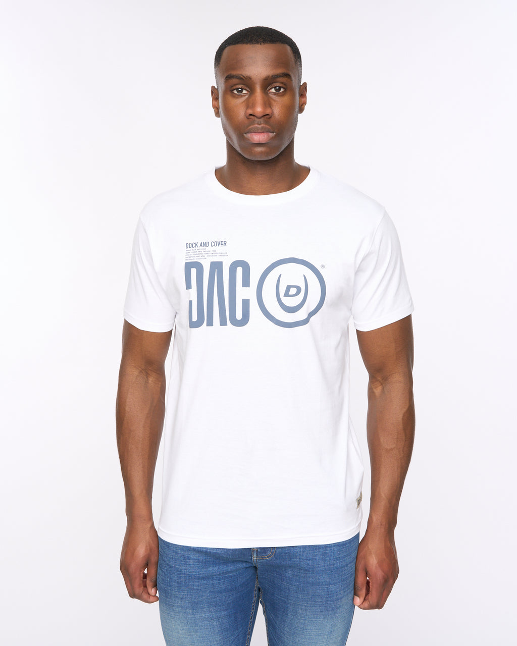 Duck and Cover Dacstee T-Shirt (White)