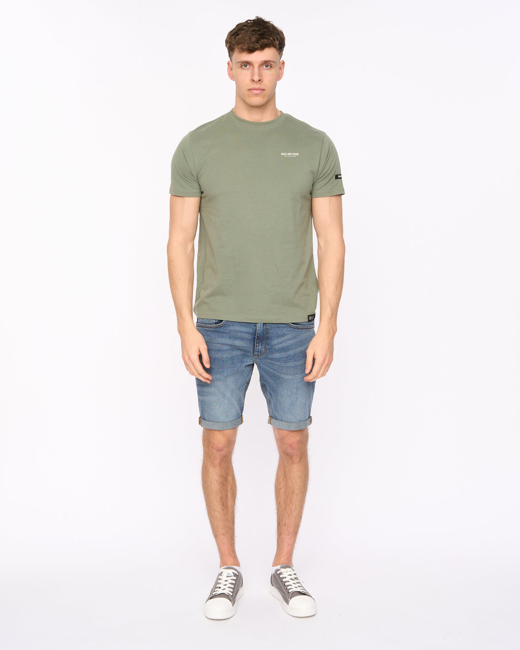 Duck & Cover Landway T-Shirt Olive