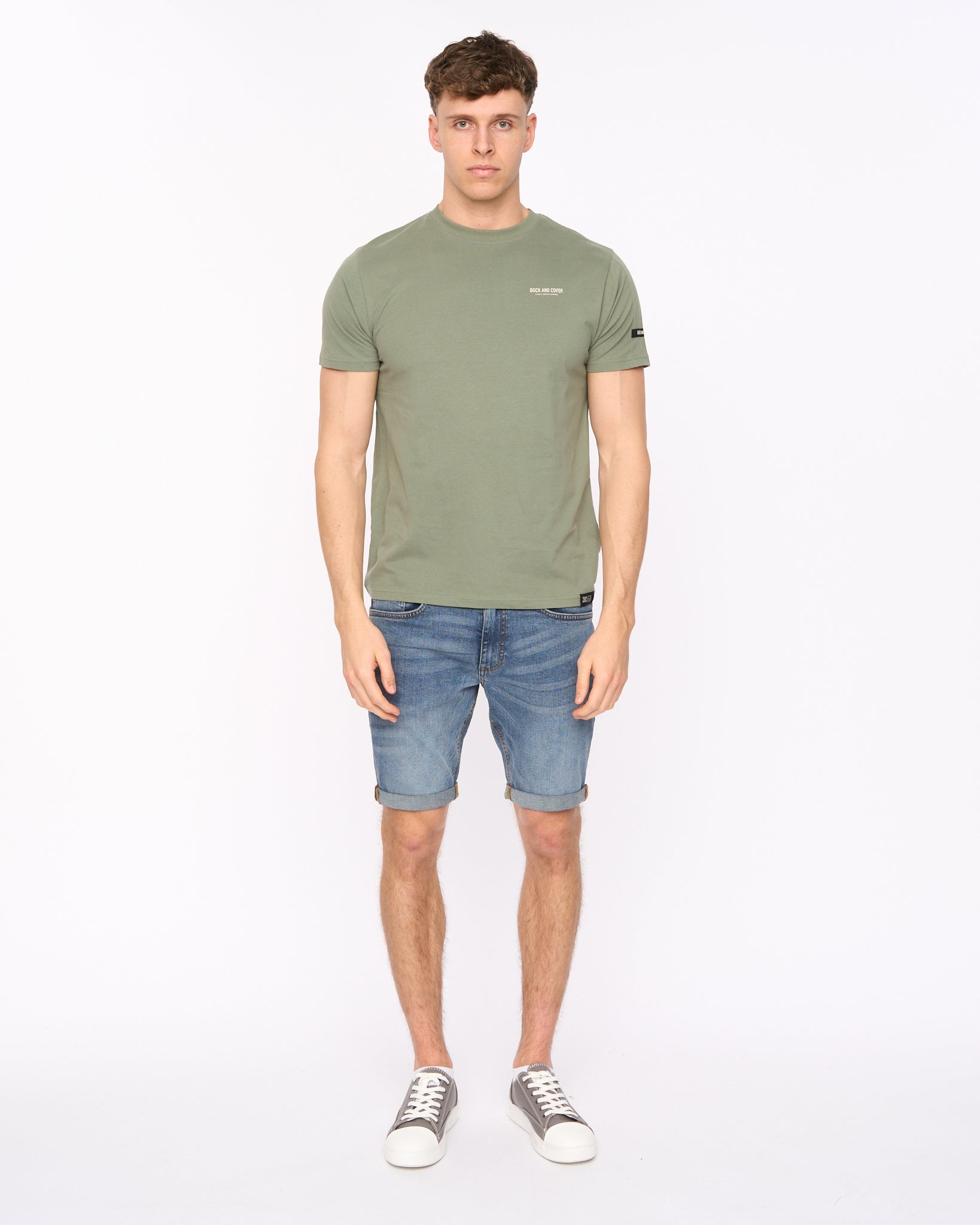 Duck & Cover Landway T-Shirt Olive