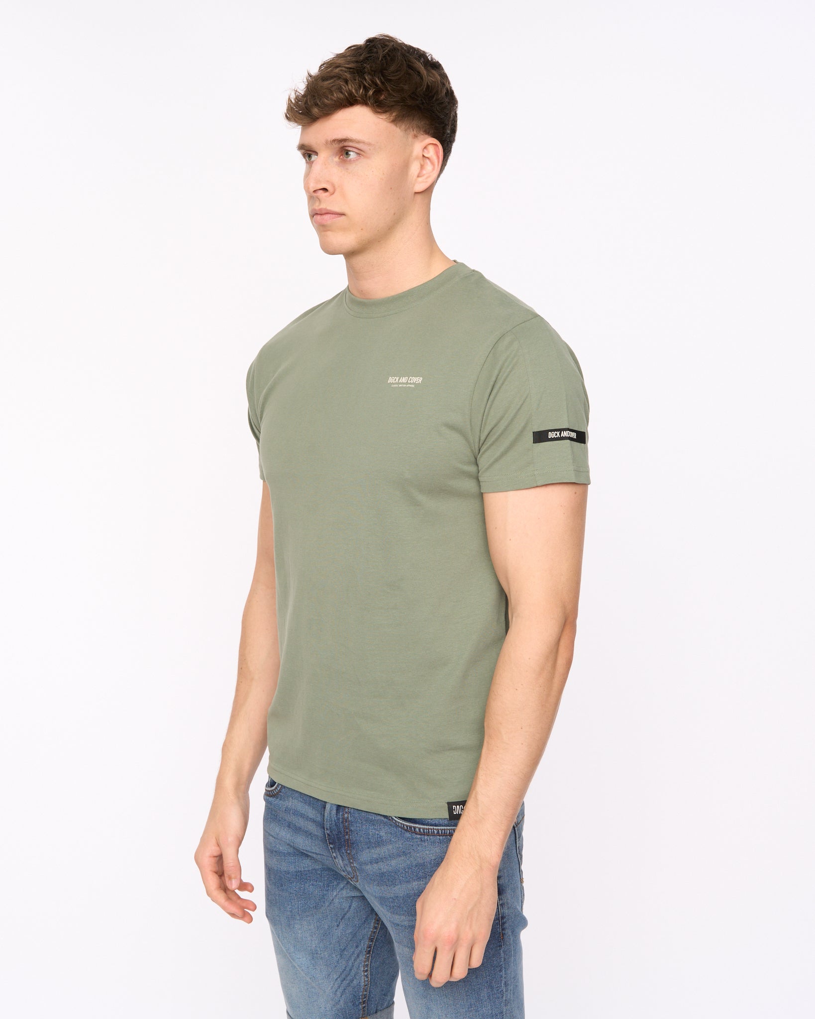Duck & Cover Landway T-Shirt Olive