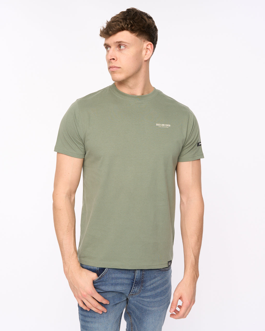 Duck & Cover Landway T-Shirt Olive