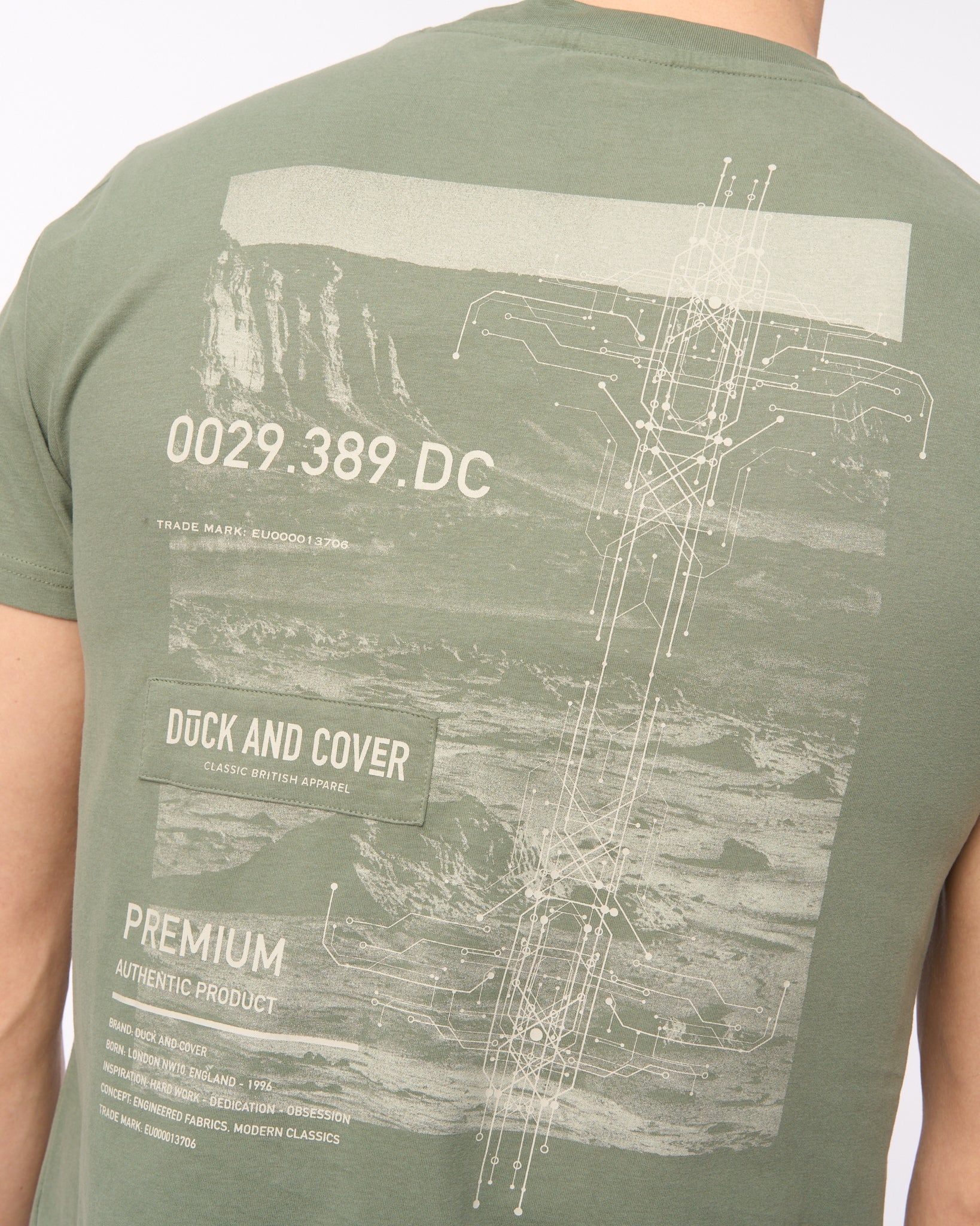 Duck & Cover Landway T-Shirt Olive