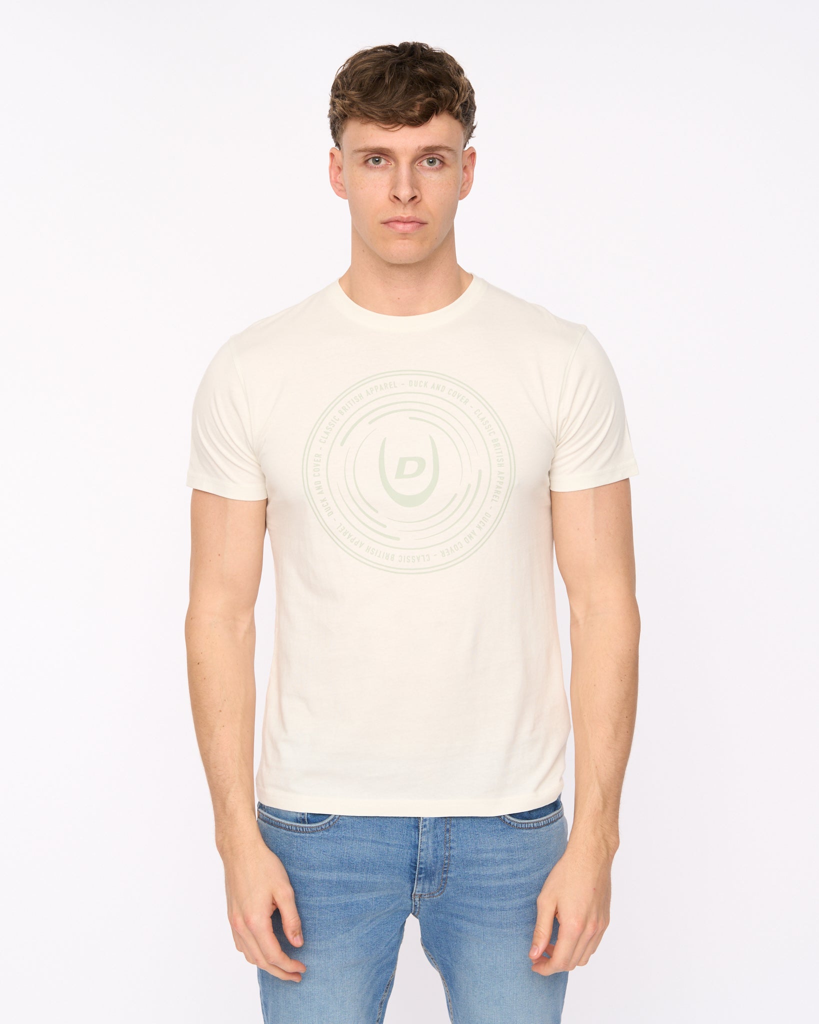 Haltecks T-Shirt off white