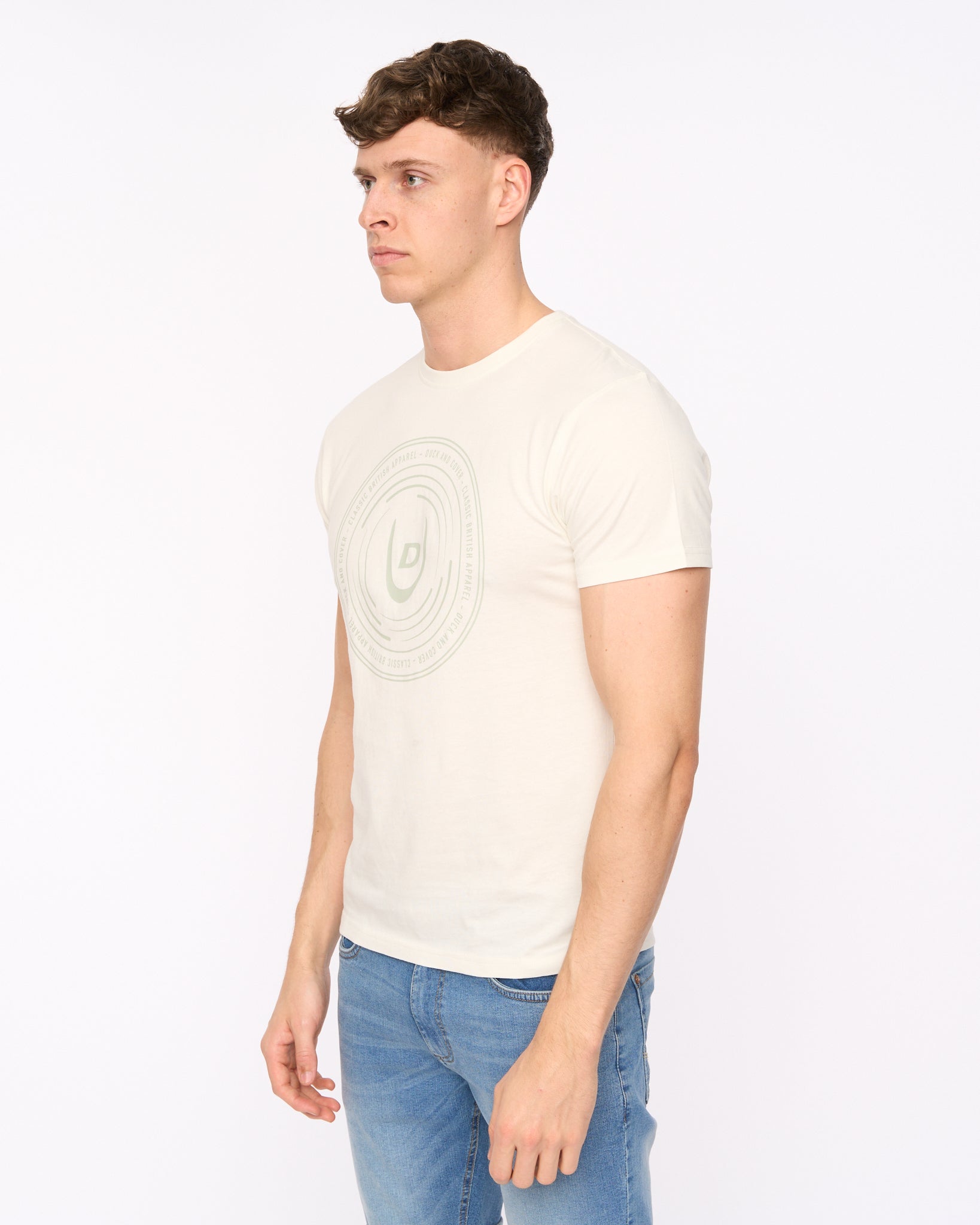 Haltecks T-Shirt off white