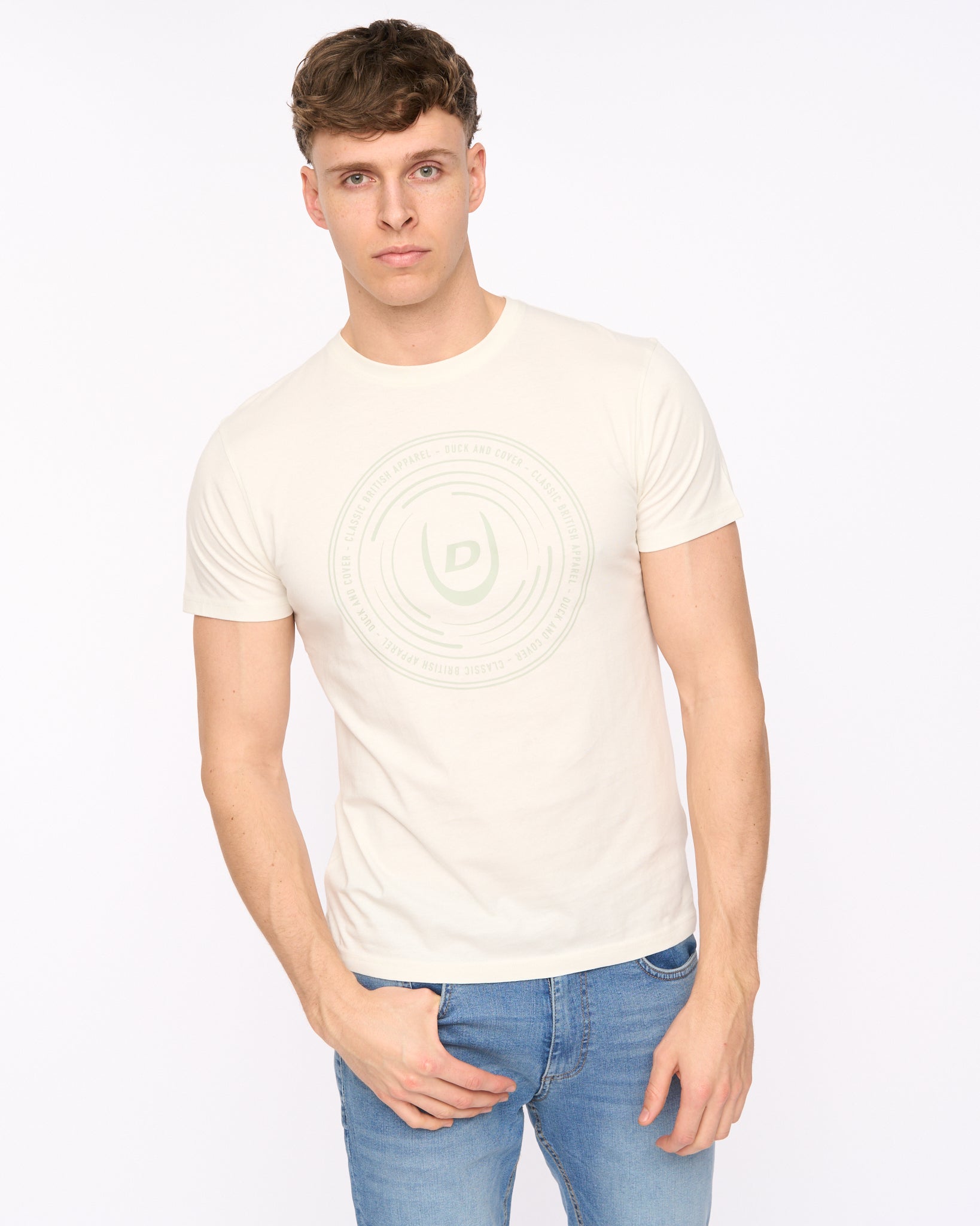 Haltecks T-Shirt off white