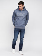 Duck & Cover Icarusa Hoody Denim Blue