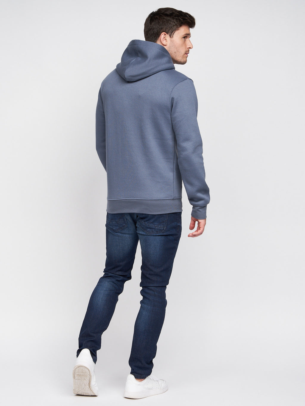 Duck & Cover Icarusa Hoody Denim Blue