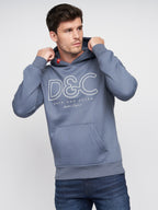 Duck & Cover Icarusa Hoody Denim Blue