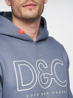 Duck & Cover Icarusa Hoody Denim Blue