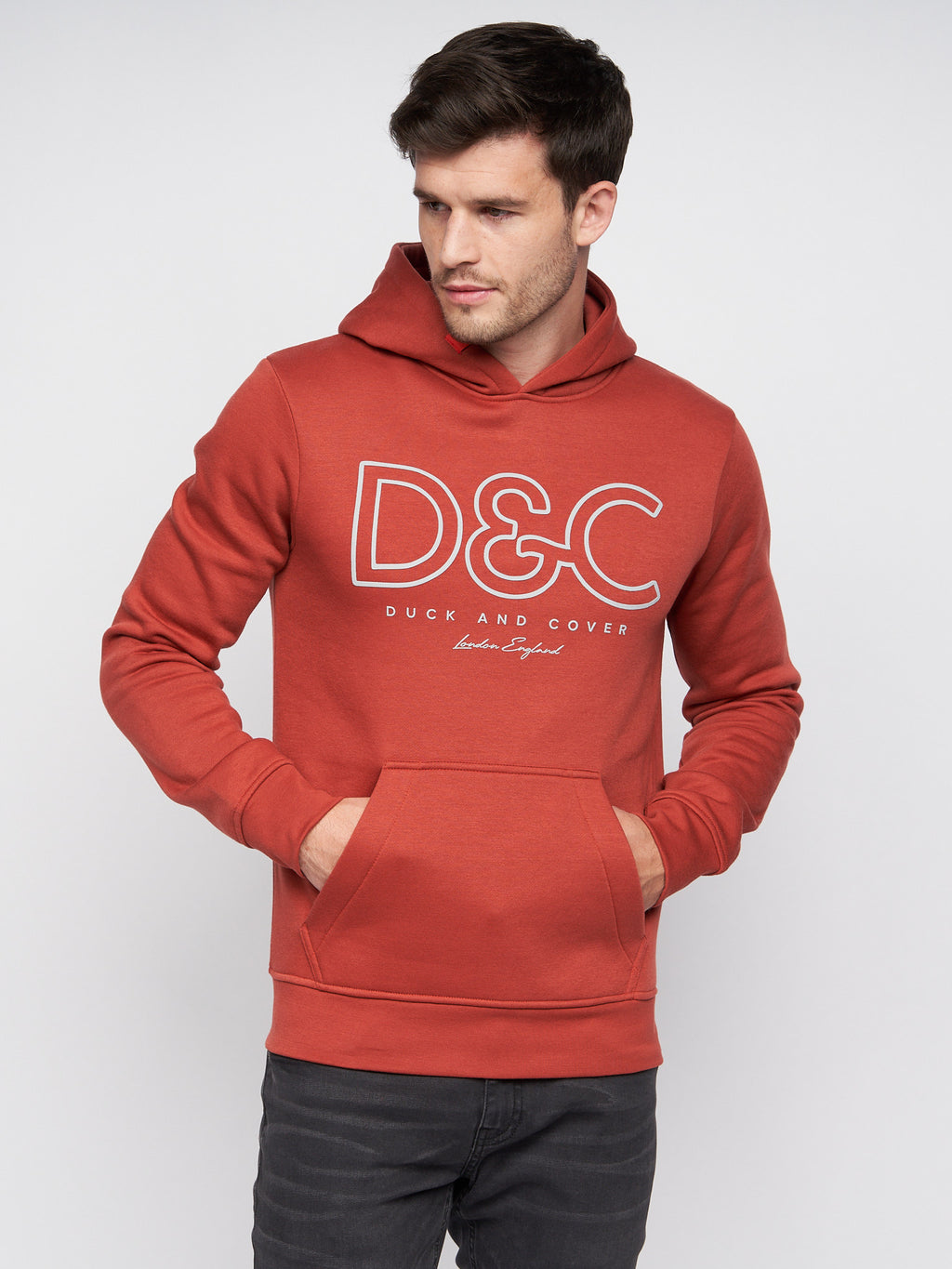Duck & Cover  Icarusa Hoody Red