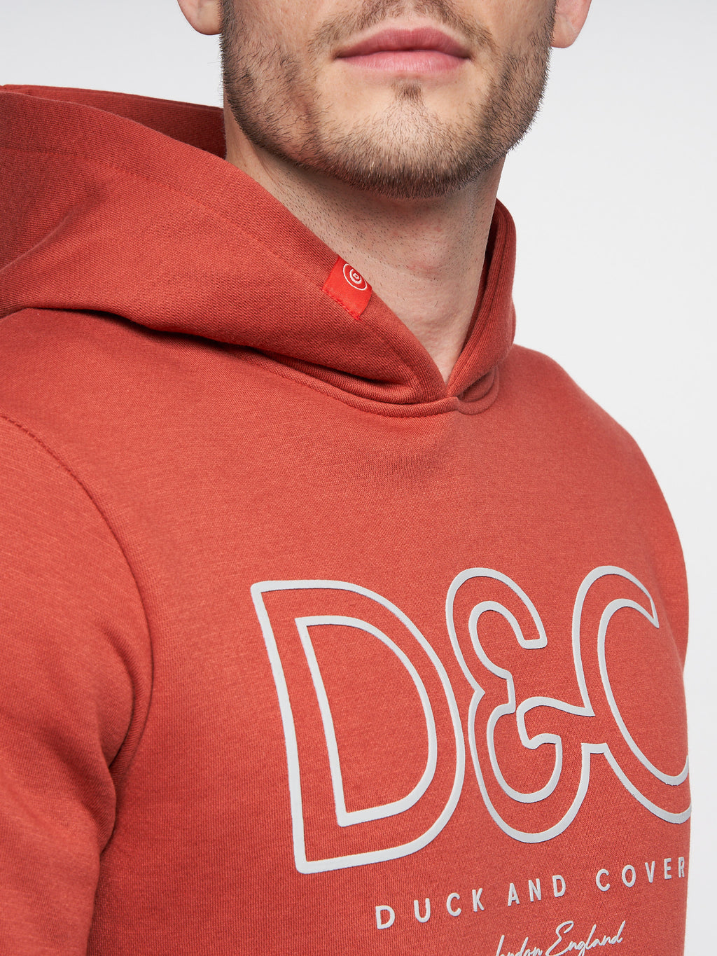 Duck & Cover  Icarusa Hoody Red