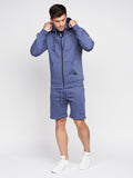 Duck and Cover Milgate Zip Hoody   Navy