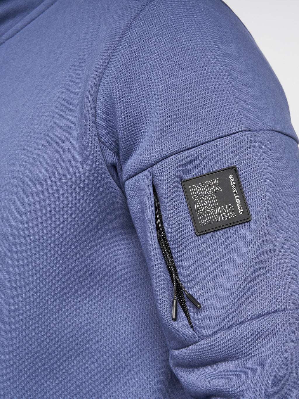 Duck and Cover Milgate Zip Hoody   Navy