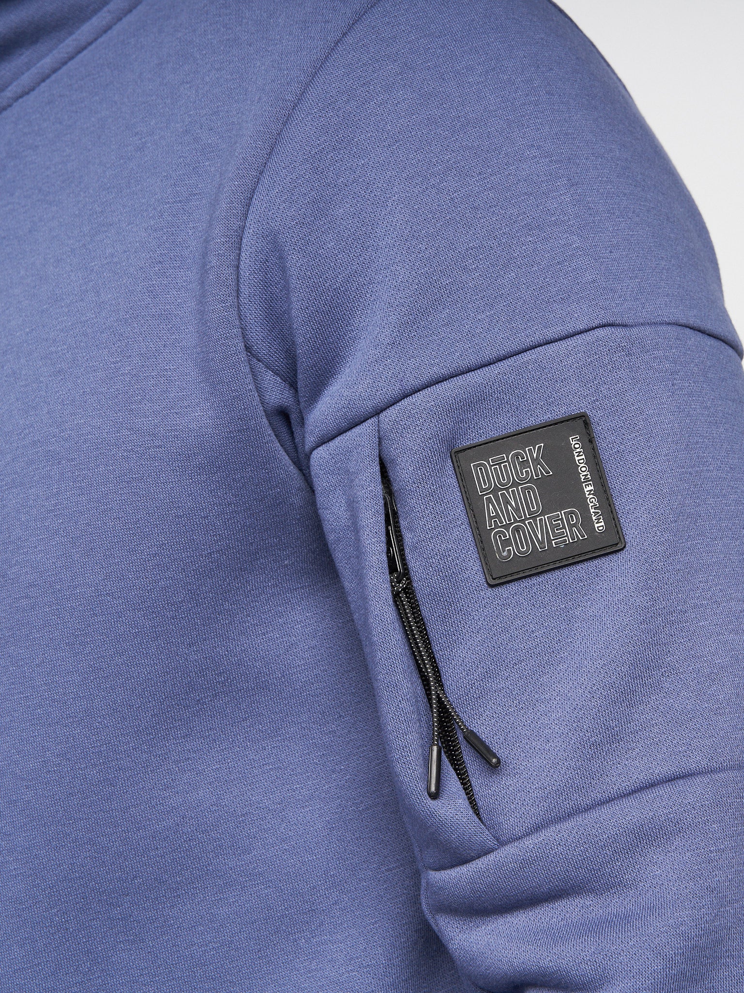 Duck and Cover Milgate Zip Hoody   Navy