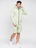 Duck and Cover  Milgate Zip Hoody Sage