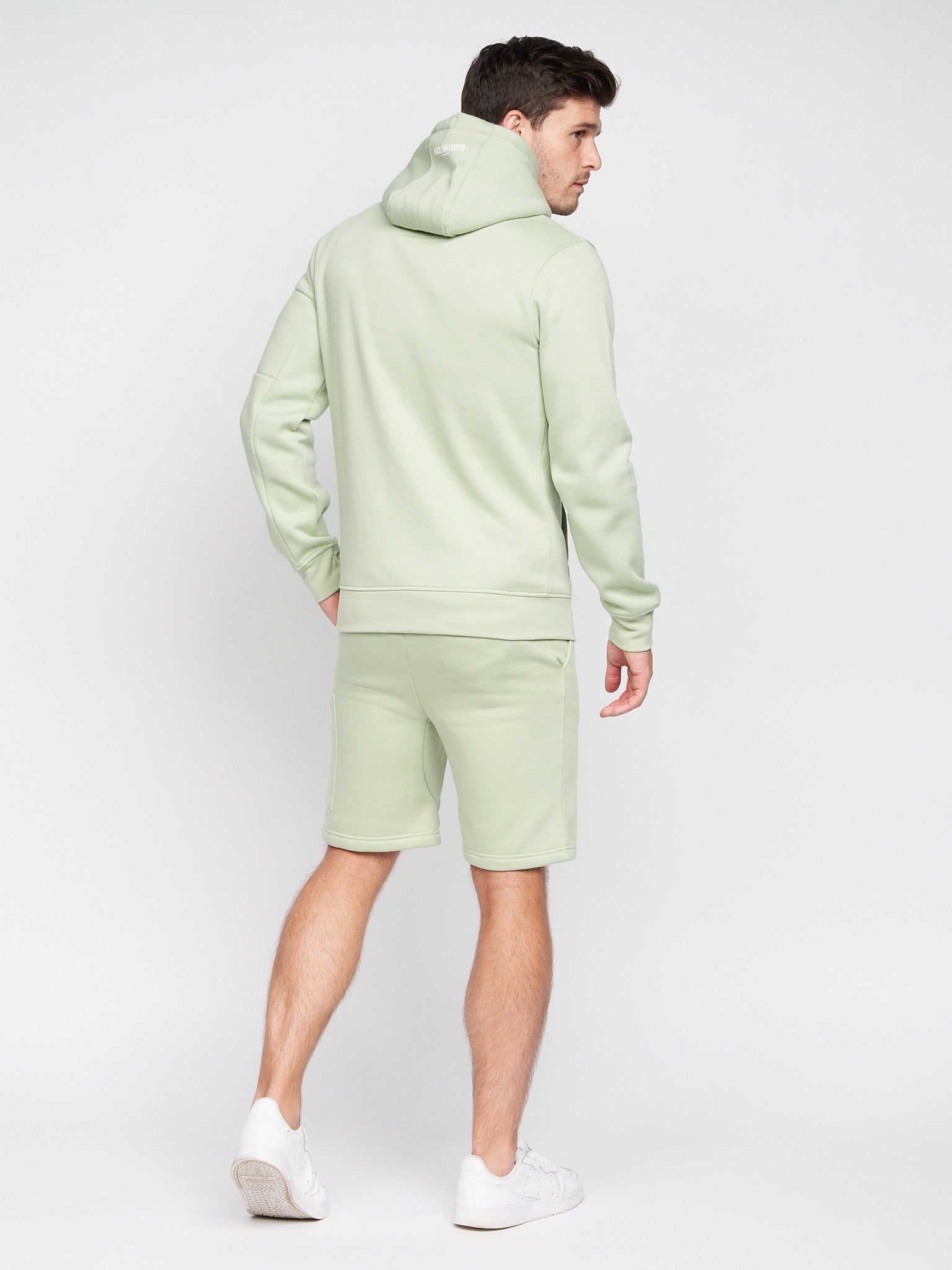 Duck and Cover  Milgate Zip Hoody Sage