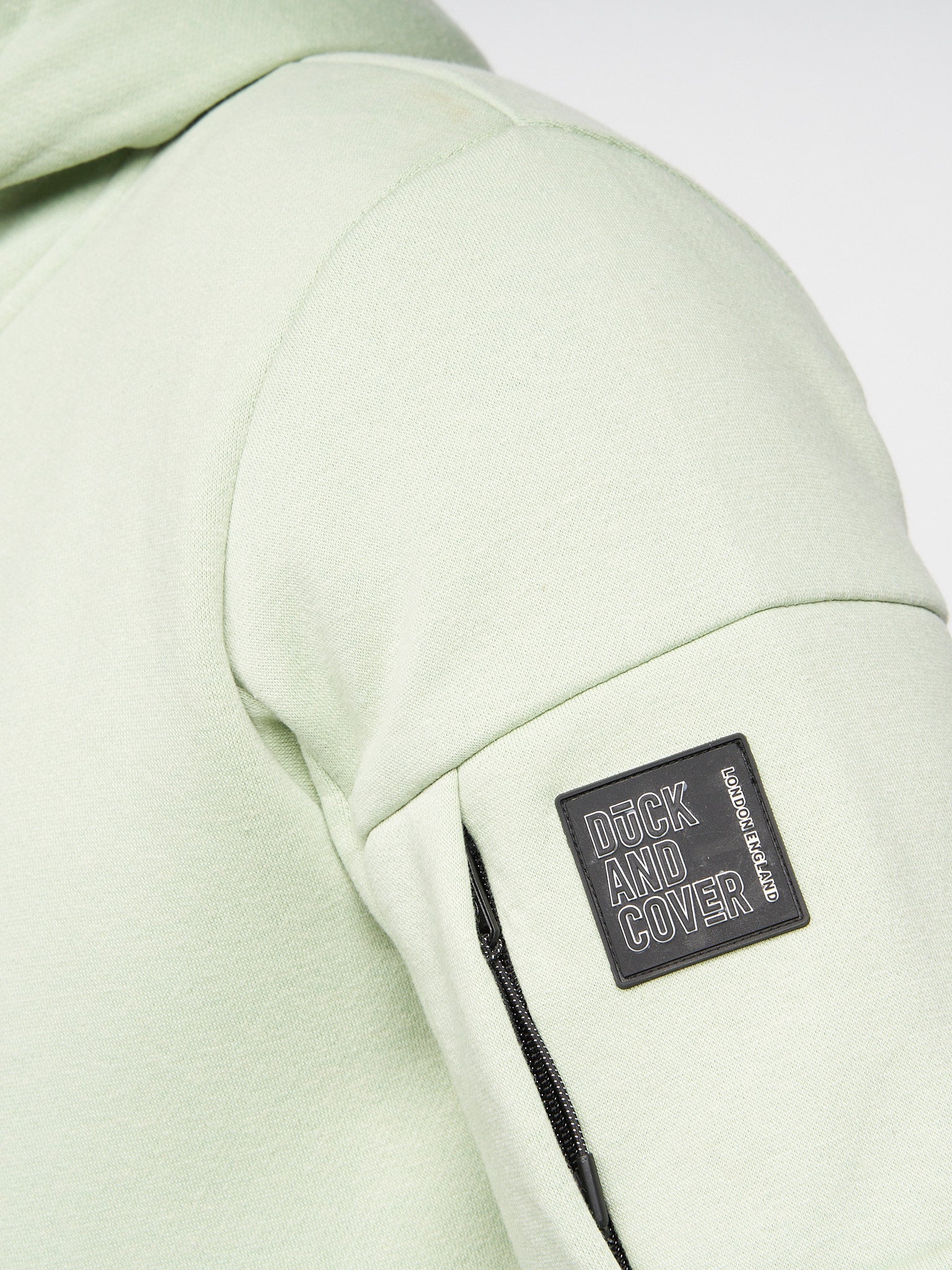 Duck and Cover  Milgate Zip Hoody Sage