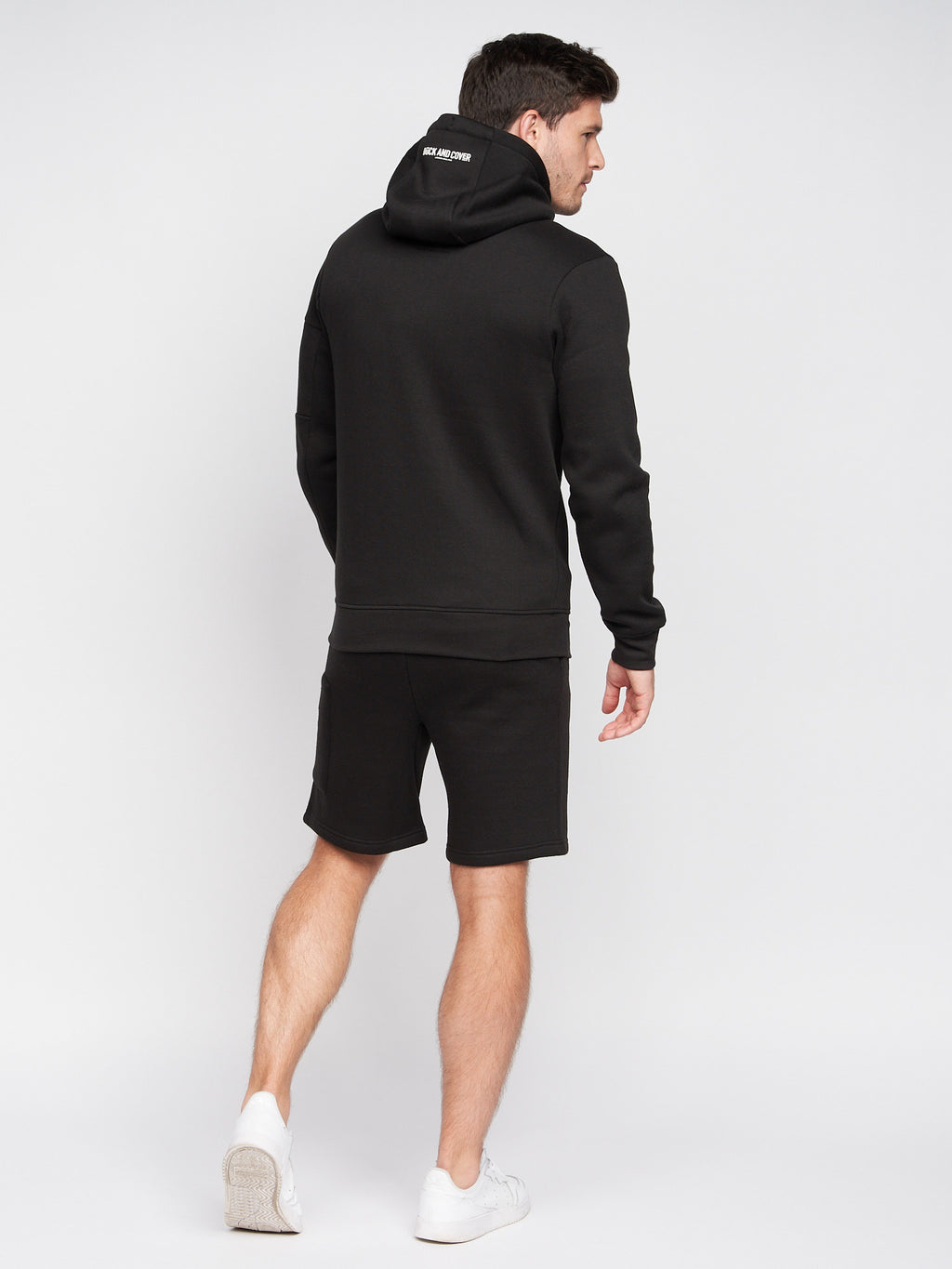 Duck and Cover Milgate  ZipHhoody  Black