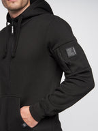 Duck and Cover Milgate  ZipHhoody  Black