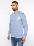 Duck & Cover Keyaan Crew Neck Sweat Blue