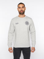 Duck & Cover  Keyaan Crew Neck Sweat Grey