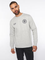 Duck & Cover  Keyaan Crew Neck Sweat Grey