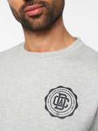 Duck & Cover  Keyaan Crew Neck Sweat Grey